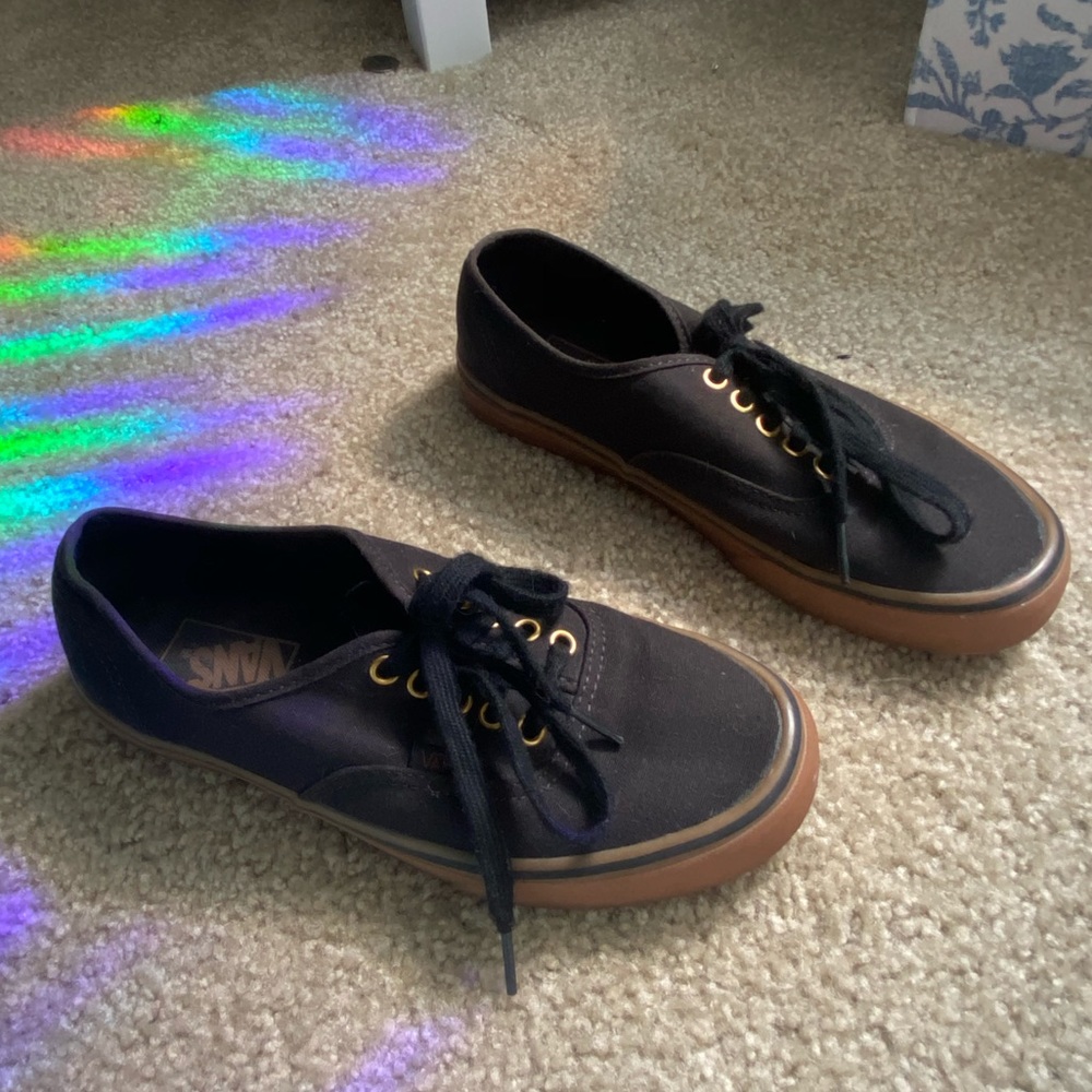 Black with gum sole!